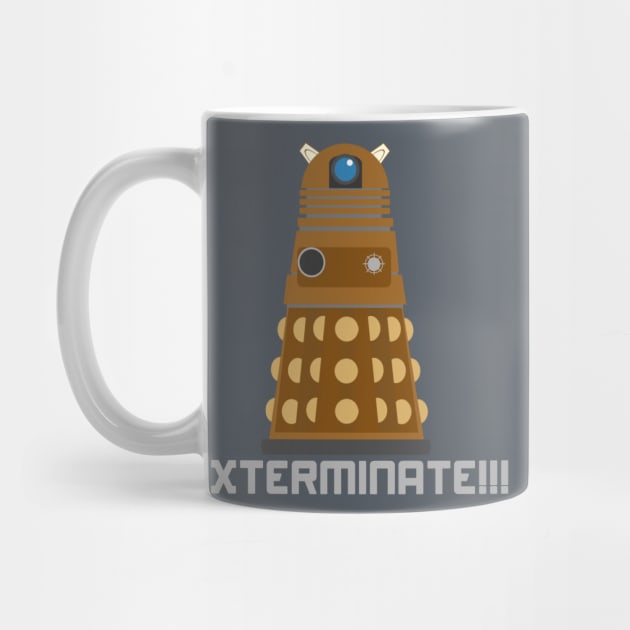 Minimalist Dalek by SierraSparx